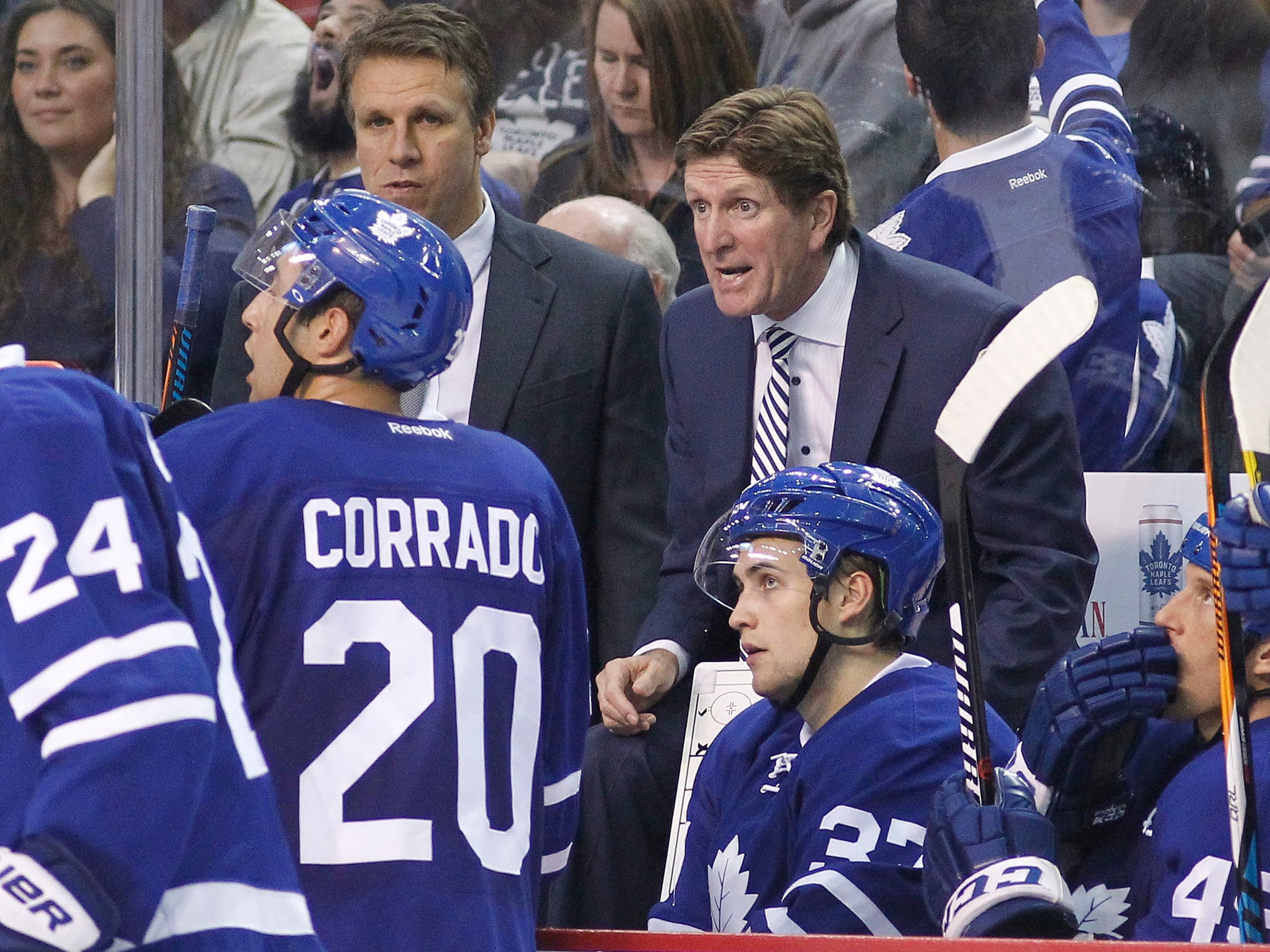 Toronto Maple Leafs Frank Corrado Mike Babcock