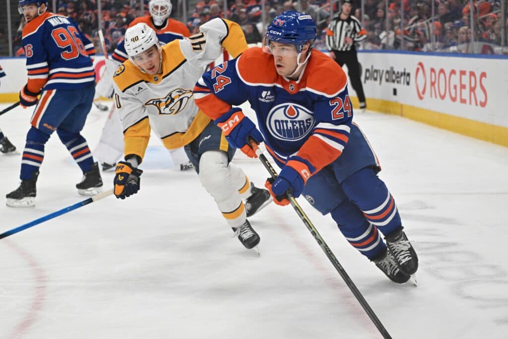 Edmonton Oilers Spencer Stastney