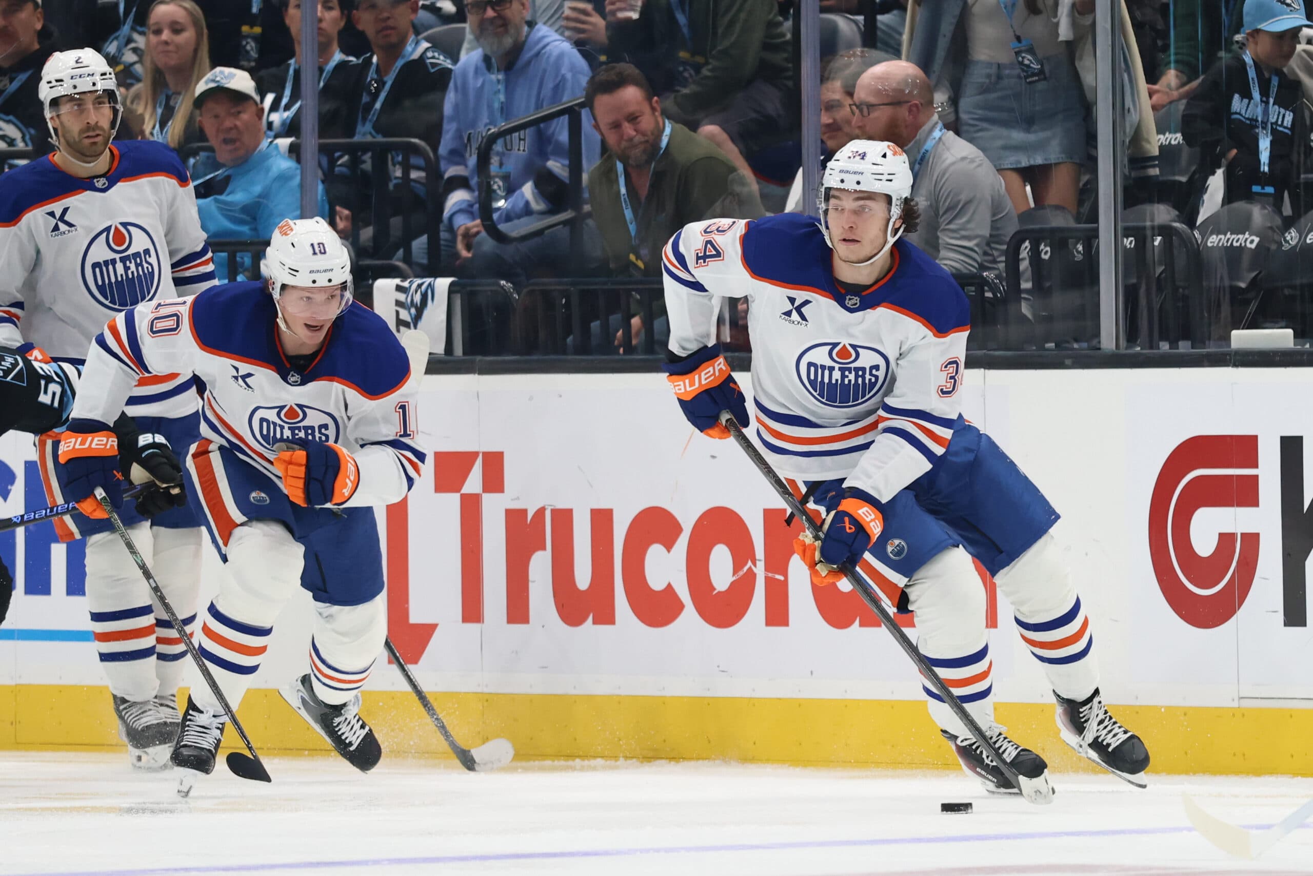 Edmonton Oilers Colton Dach Trent Frederic