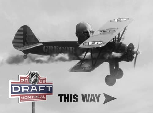 Jason Gregor is going to the 2009 NHL Entry Draft