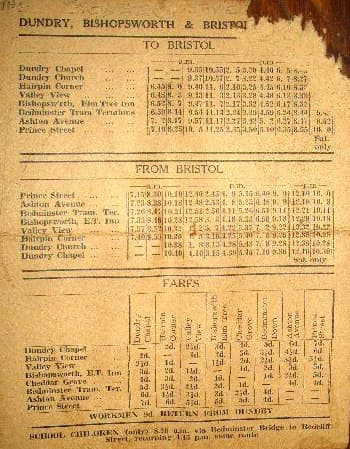 timetable
