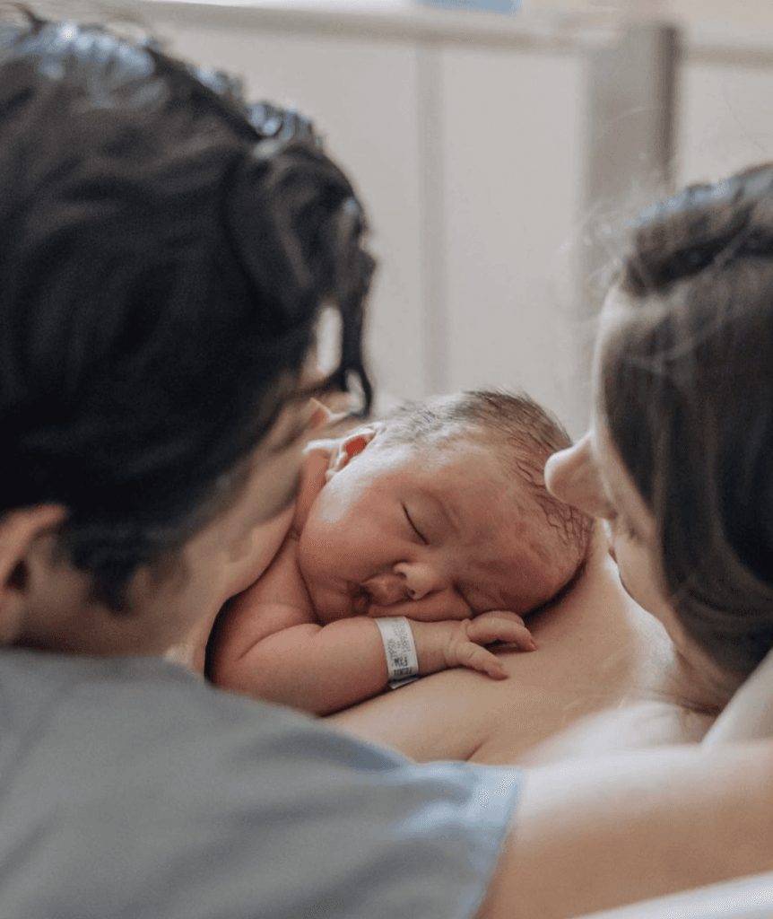 Cody Ceci, his wife and hid daughter Sawyer.