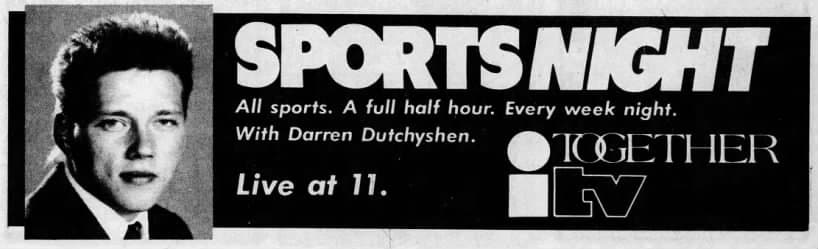 Darren Dutchyshen ITV Edmonton