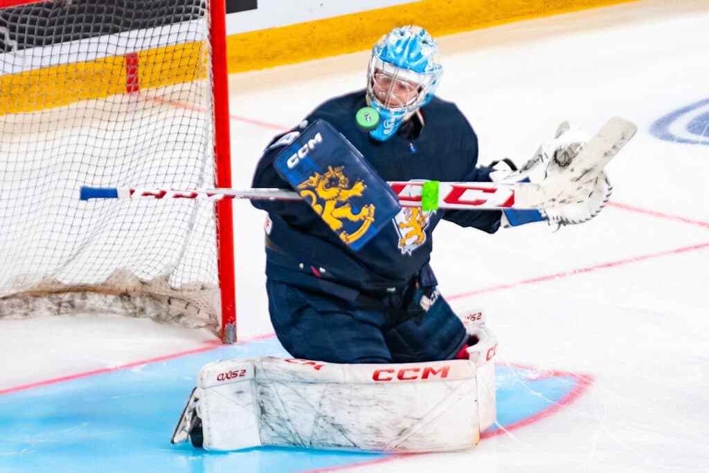 Edmonton Oilers goalie prospect Eemil Vinni