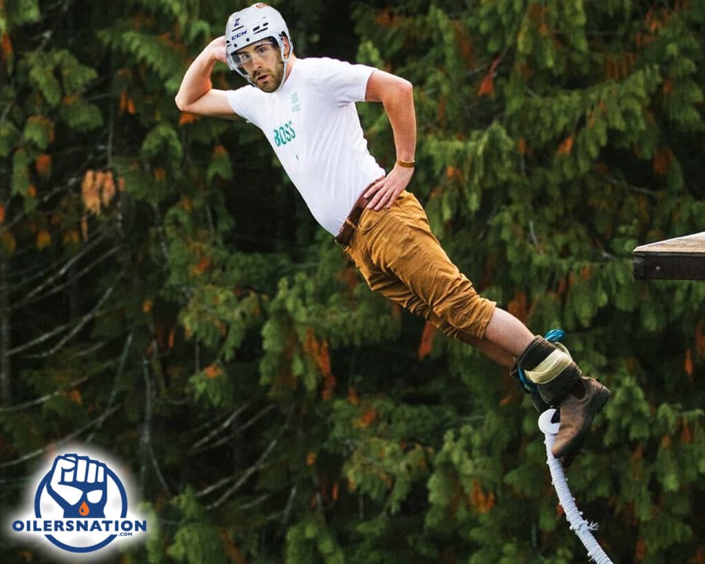 Evan Bouchard Edmonton Oilers Photoshop