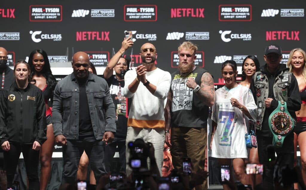Mike Tyson vs. Jake Paul fight Netflix