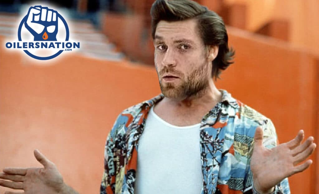 GDB Leon Draisaitl Ace Ventura Edmotnon Oilers