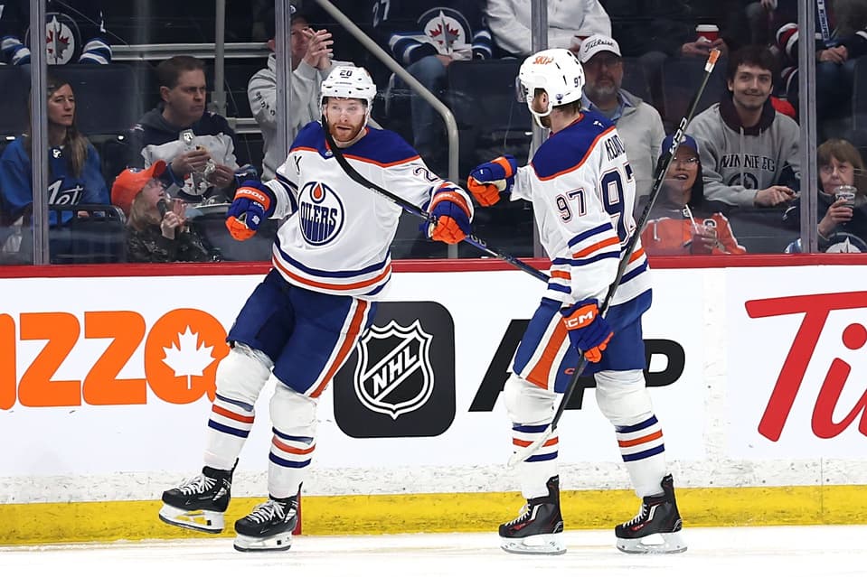 Edmonton Oilers Connor Brown goal Connor McDavid