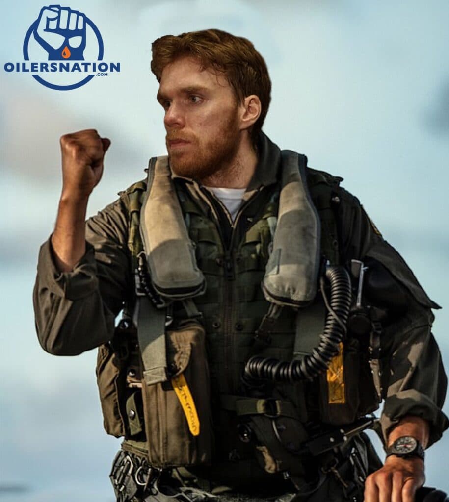 Edmonton Oilers Connor McDavid photoshop Winnipeg Jets