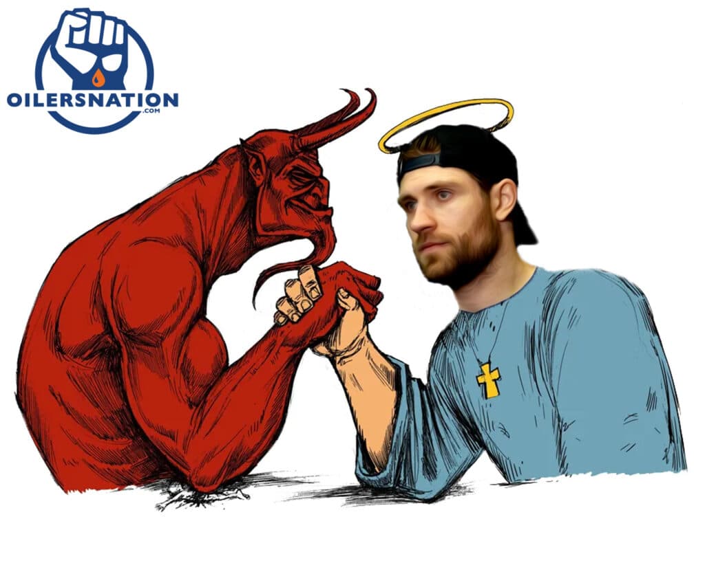 GDB PhotoshopEdmonton Oilers Leon Draisaitl New Jersey Devils