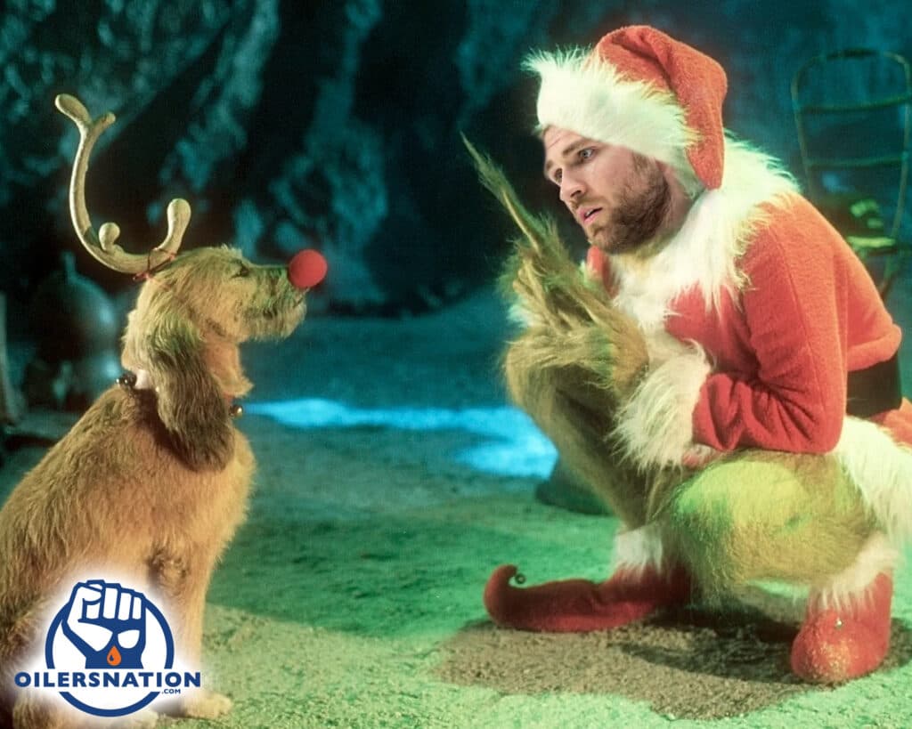 GDB Edmonton Oilers Leon Draisaitl Christmas