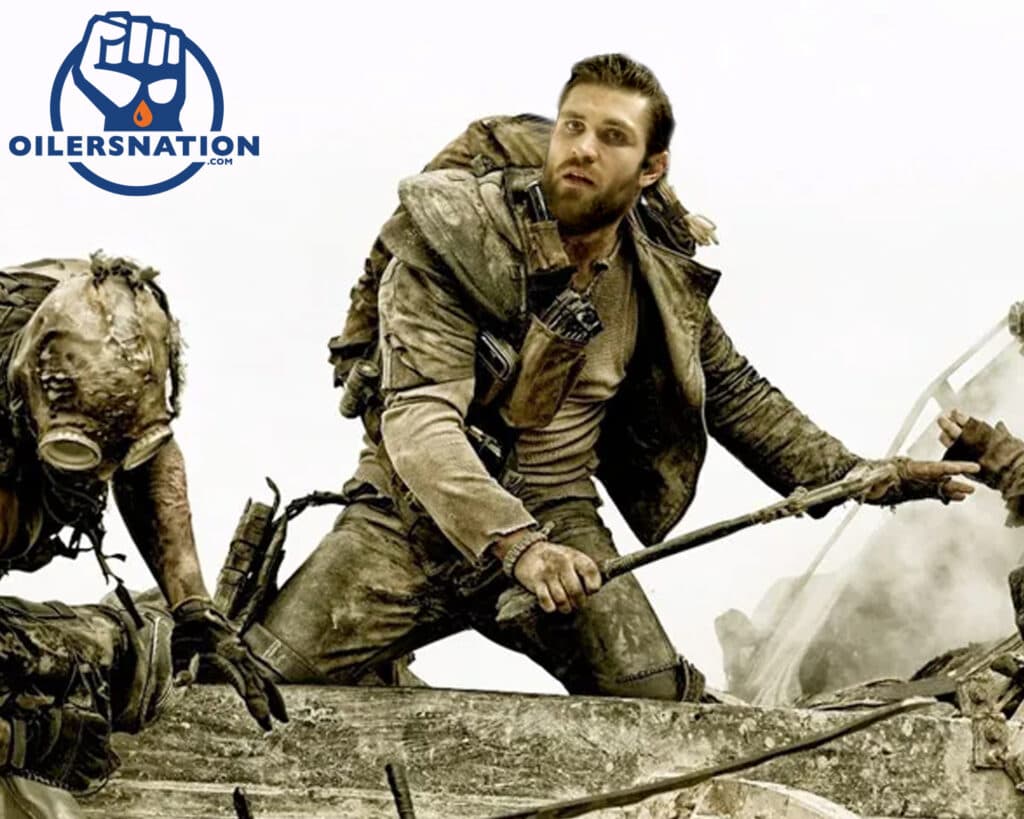 GDB Photoshop Leon Draisaitl Edmonton Oilers Battle of Alberta