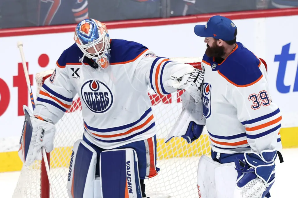Edmonton Oilers Calvin Pickard Connor Ingram