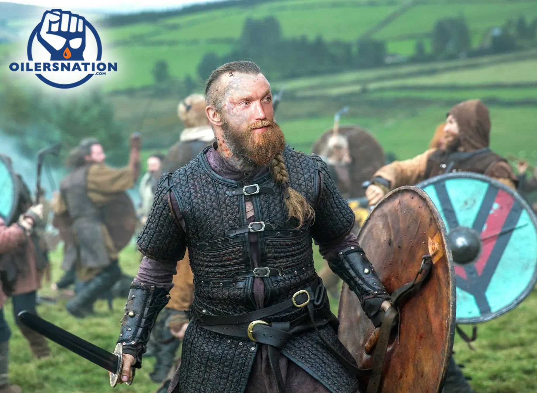 Mattias Ekholm photoshop Edmonton Oilers Viking