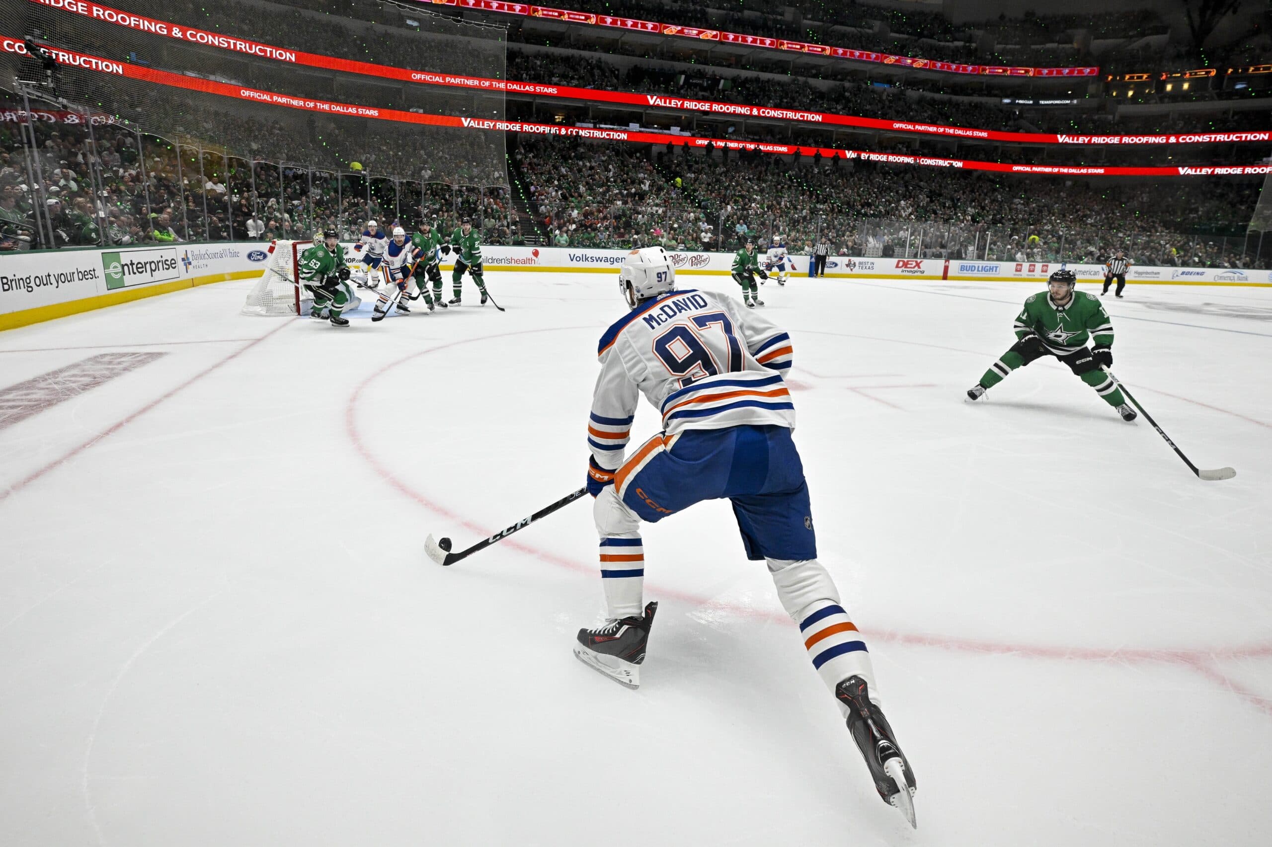 Edmonton Oilers Connor McDavid Game 1 in Dallas
