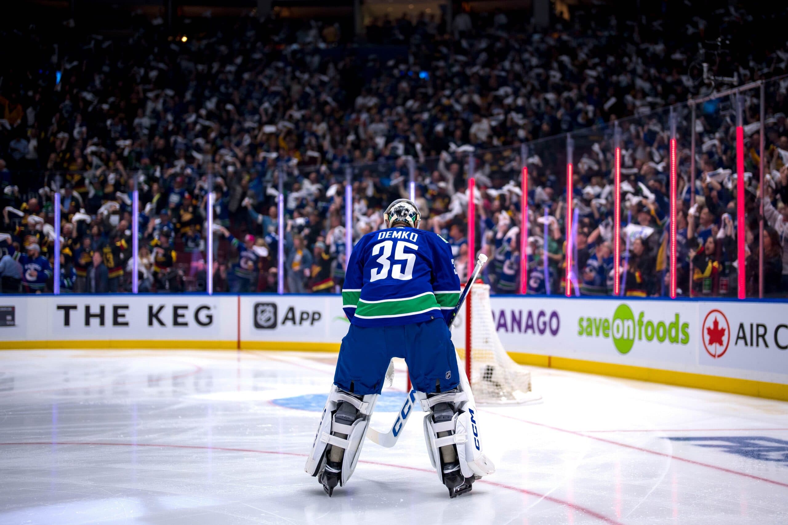 Vancouver Canucks Thatcher Demko