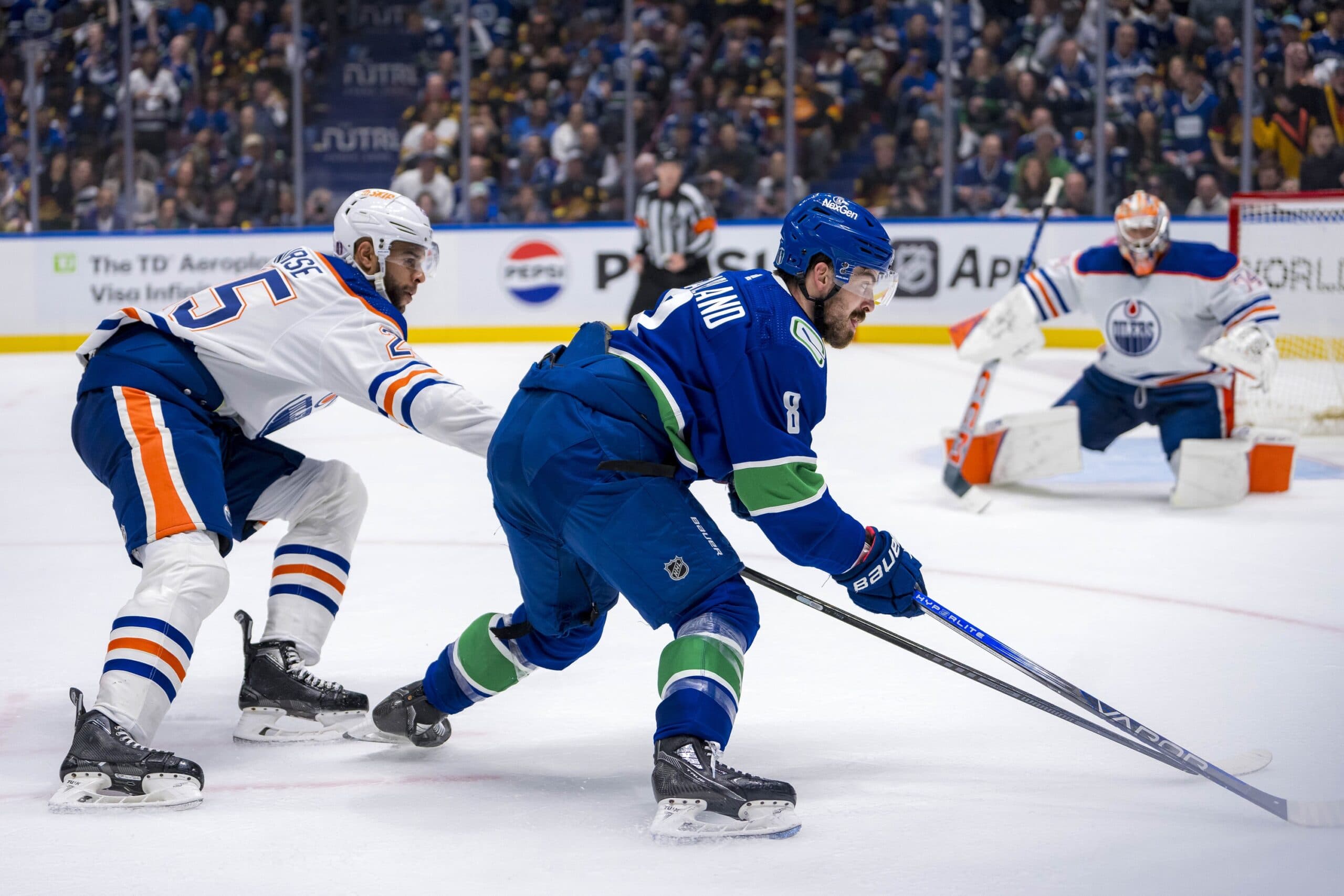 Vancouver Canucks forward Conor Garland