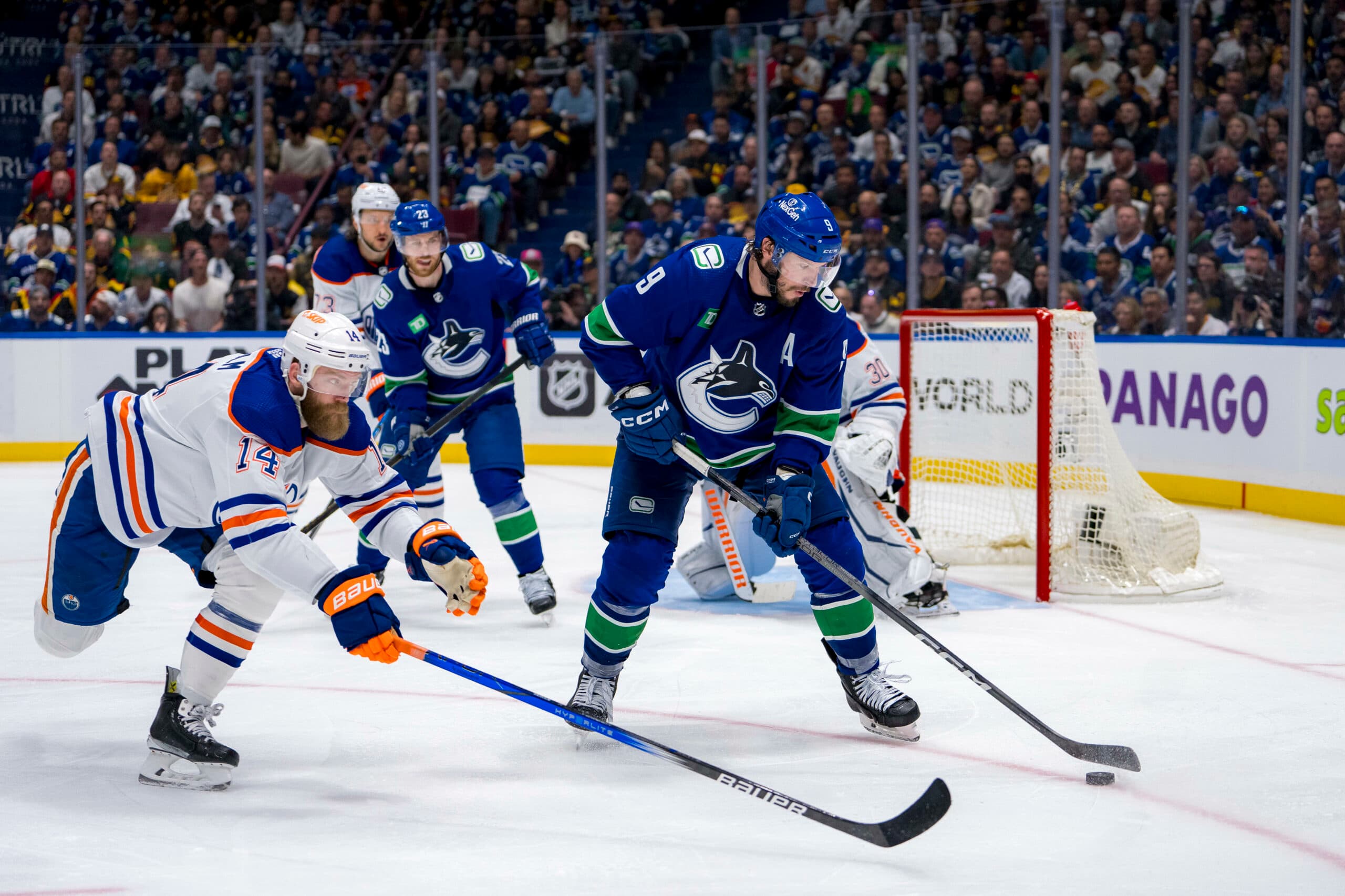 Edmonton Oilers Vancouver Canucks