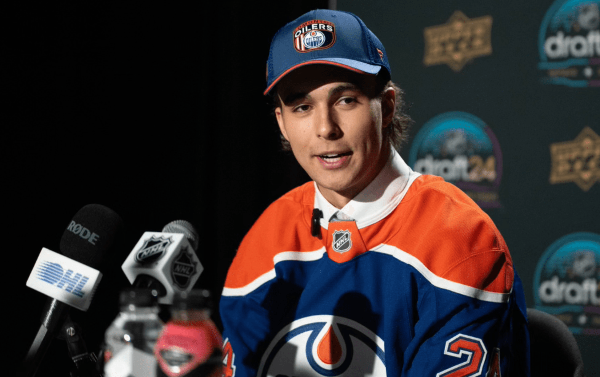 Edmonton Oilers draft pick Sam O'Reilly