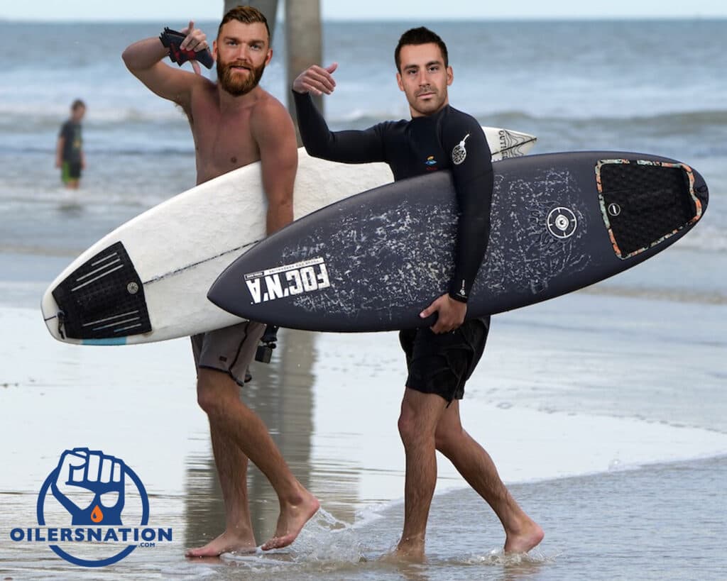 Mattias Ekholm Evan Bouchard Edmonton Oilers photoshop