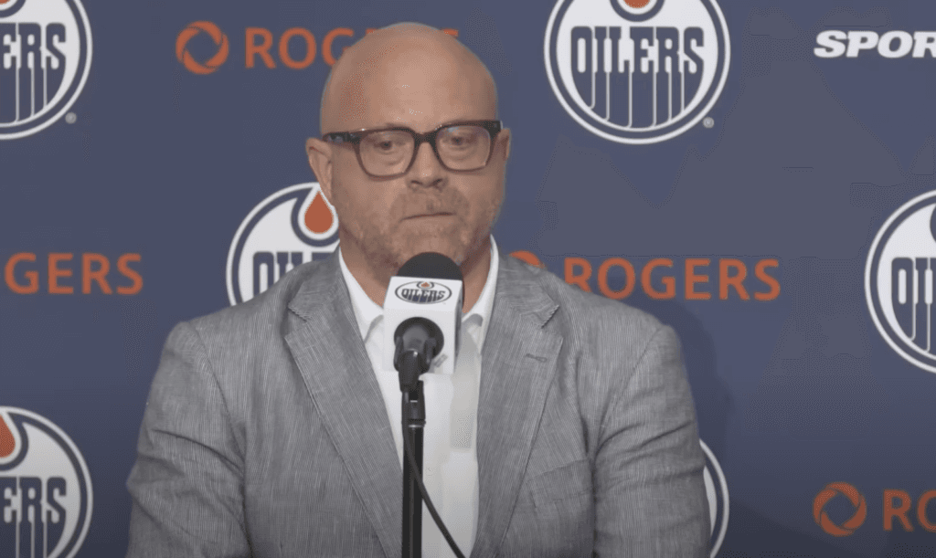 Edmonton Oilers General Manager Stan Bowman