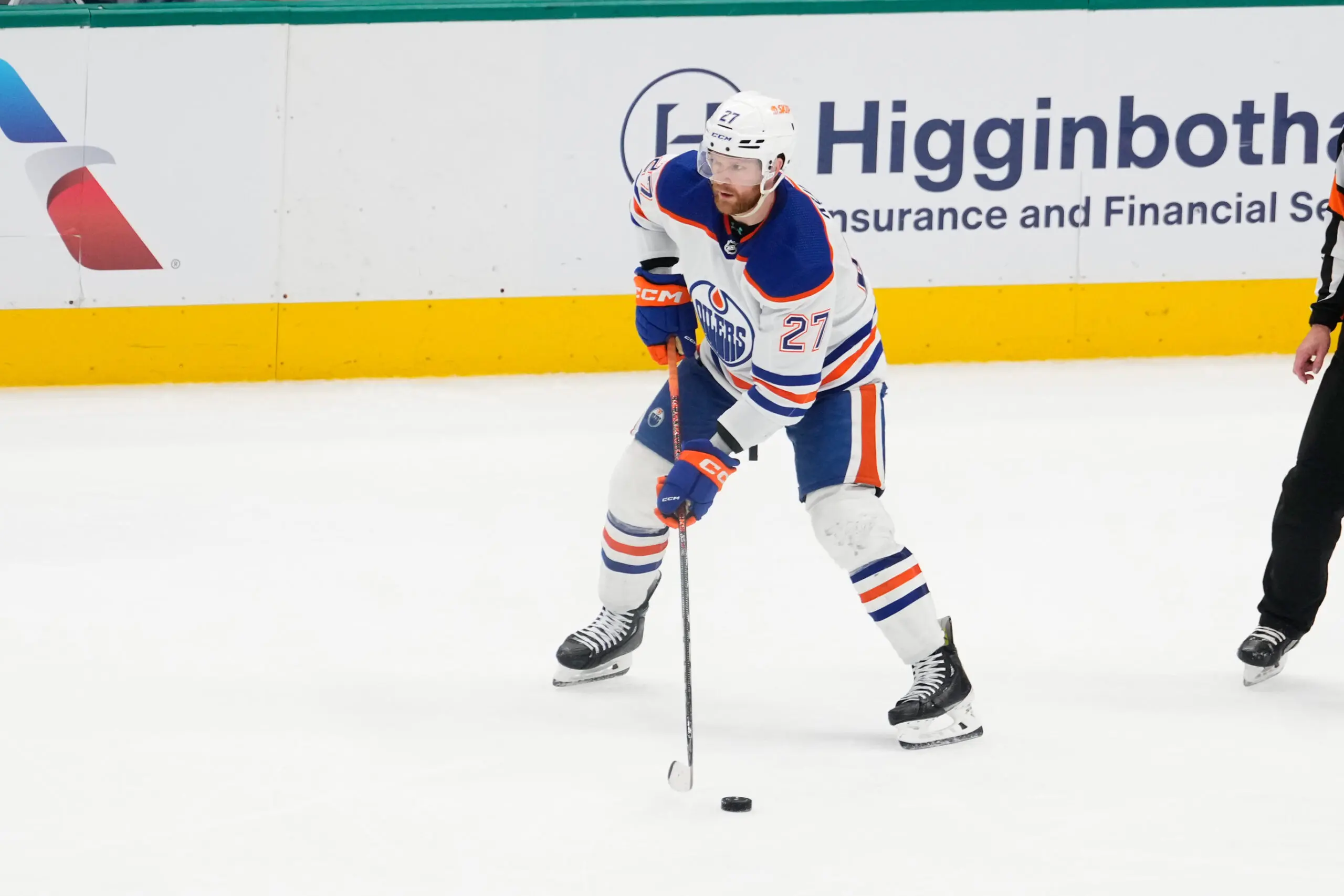 Edmonton Oilers defender Brett Kulak