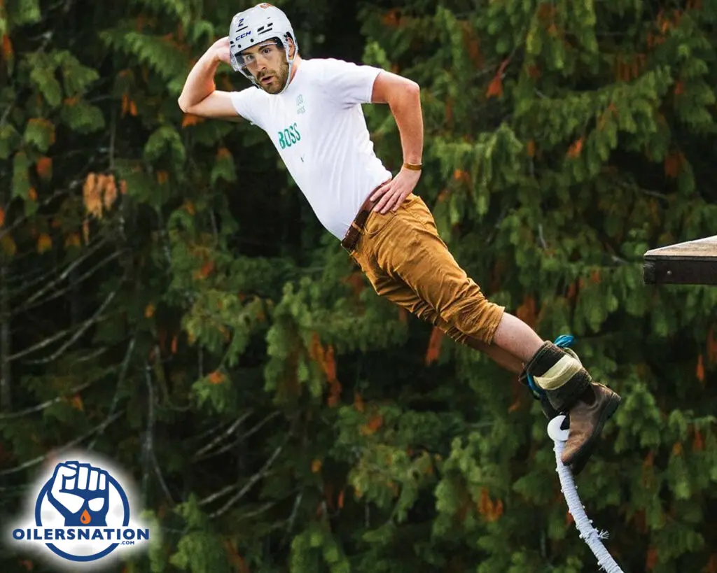 Evan Bouchard Edmonton Oilers Photoshop