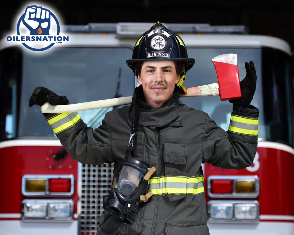 Ryan Nugent-Hopkins photoshop Edmonton Oilers Battle of Alberta