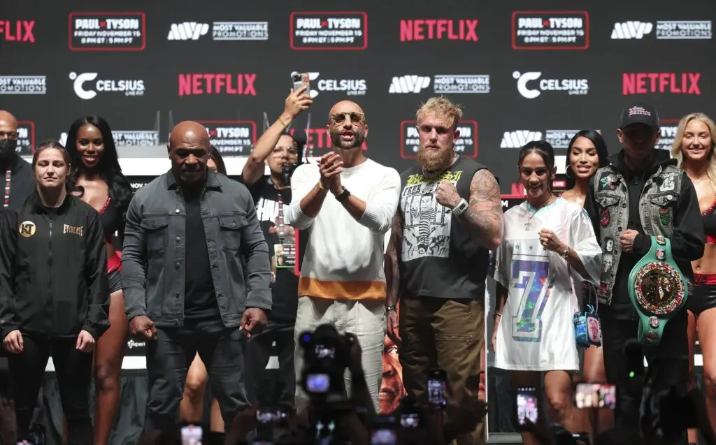 Mike Tyson vs. Jake Paul fight Netflix