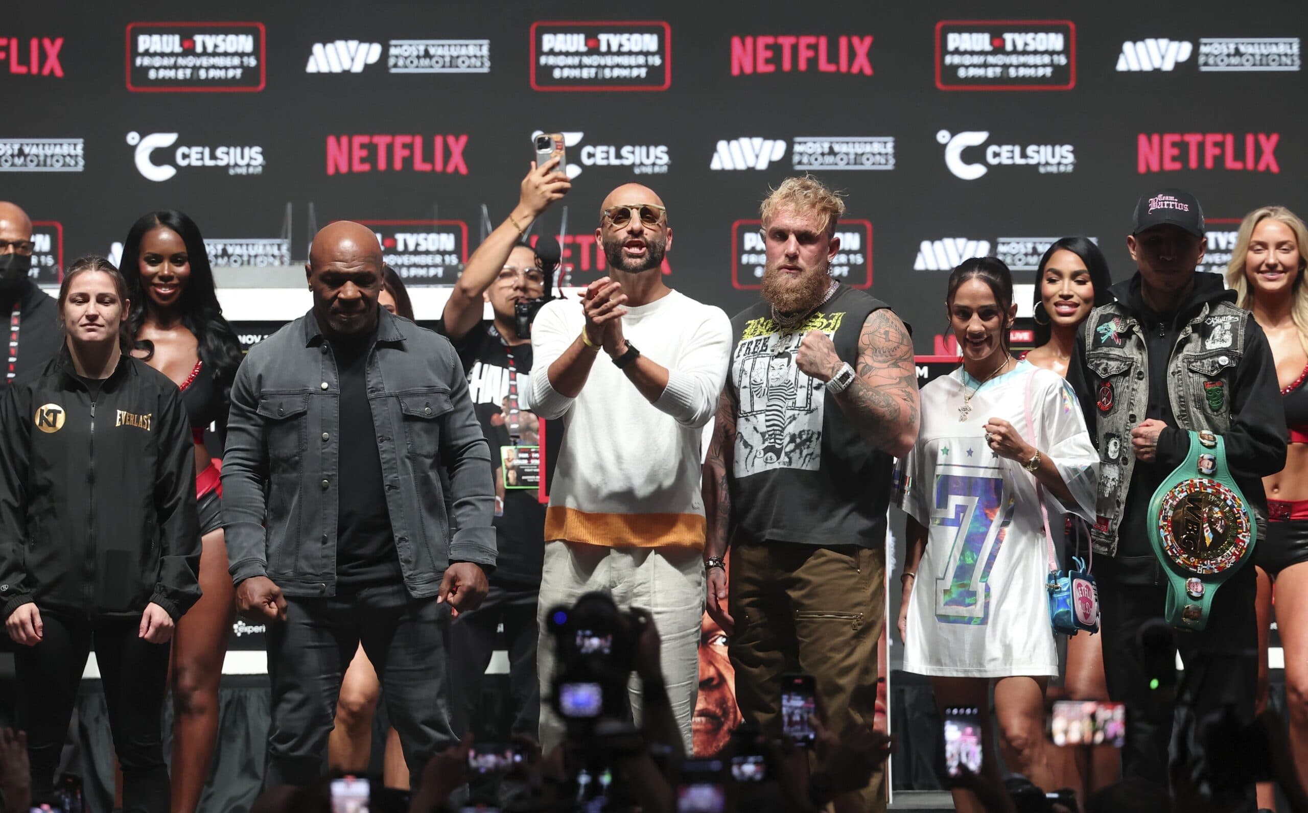 Mike Tyson vs. Jake Paul fight Netflix