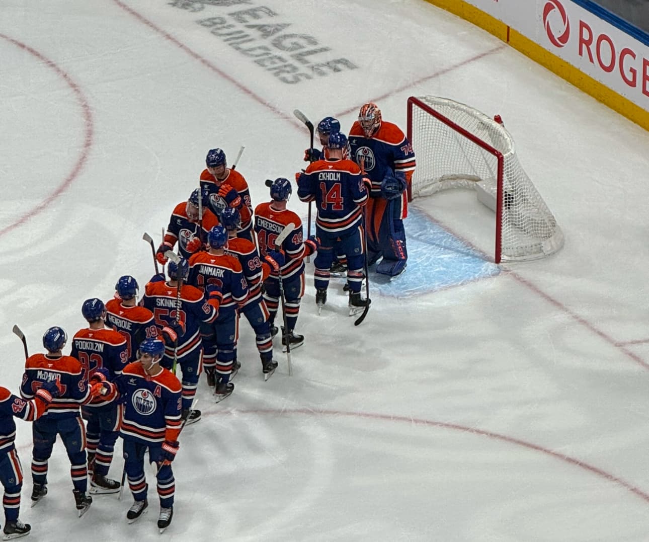 Edmonton Oilers win at Rogers Place