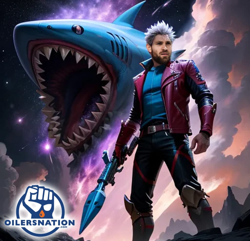 Leon Draisaitl photoshop