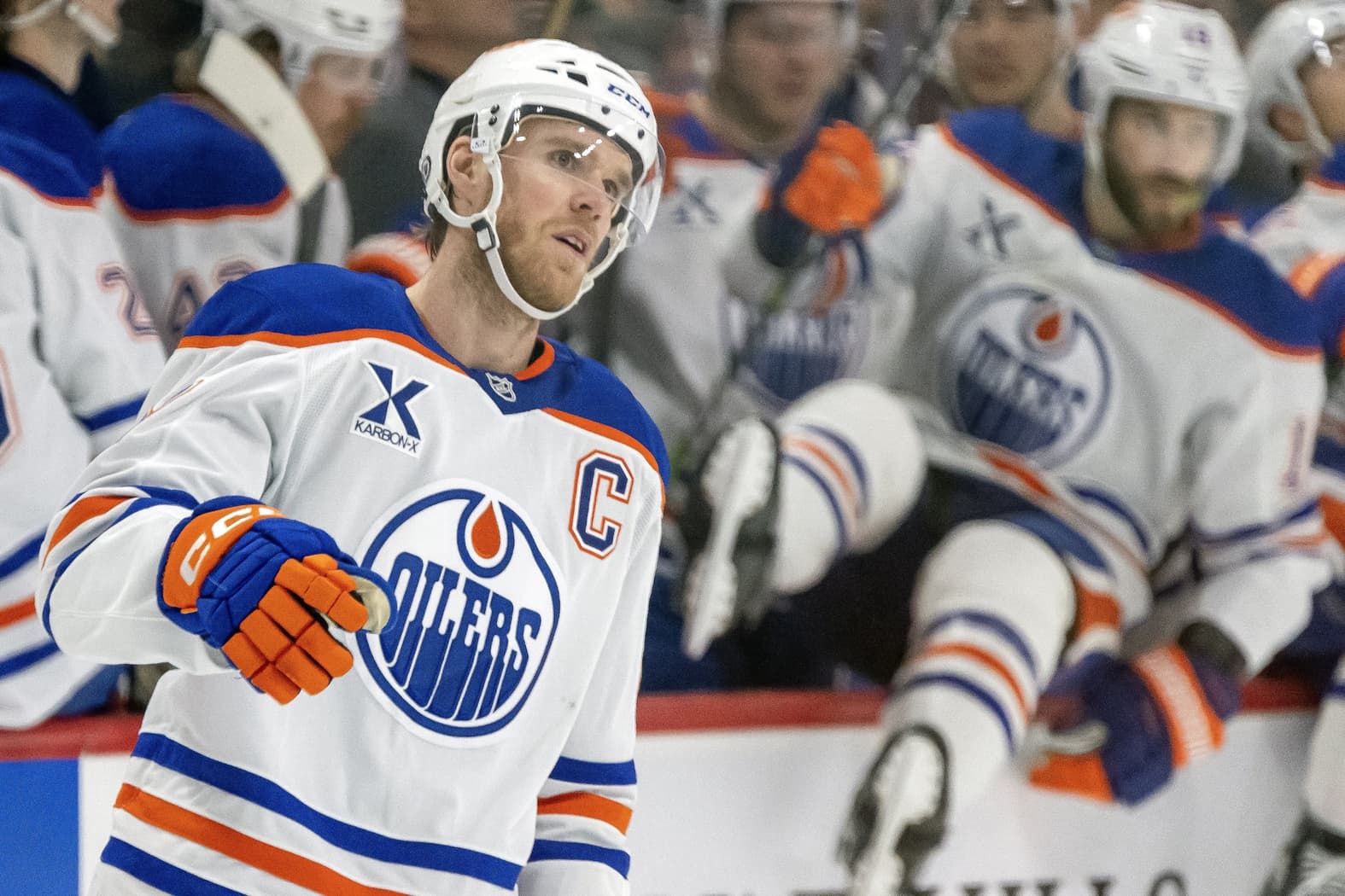Edmonton Oilers captain Connor McDavid