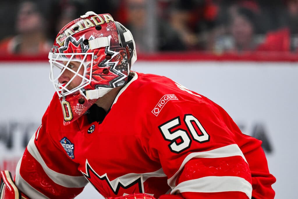 Canada United States 4 Nations Face-Off Jordan Binnington