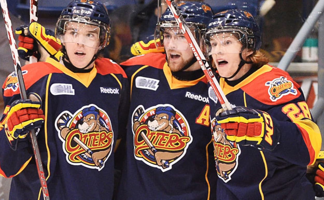 Connor McDavid Connor Brown Erie Otters Edmonton Oilers