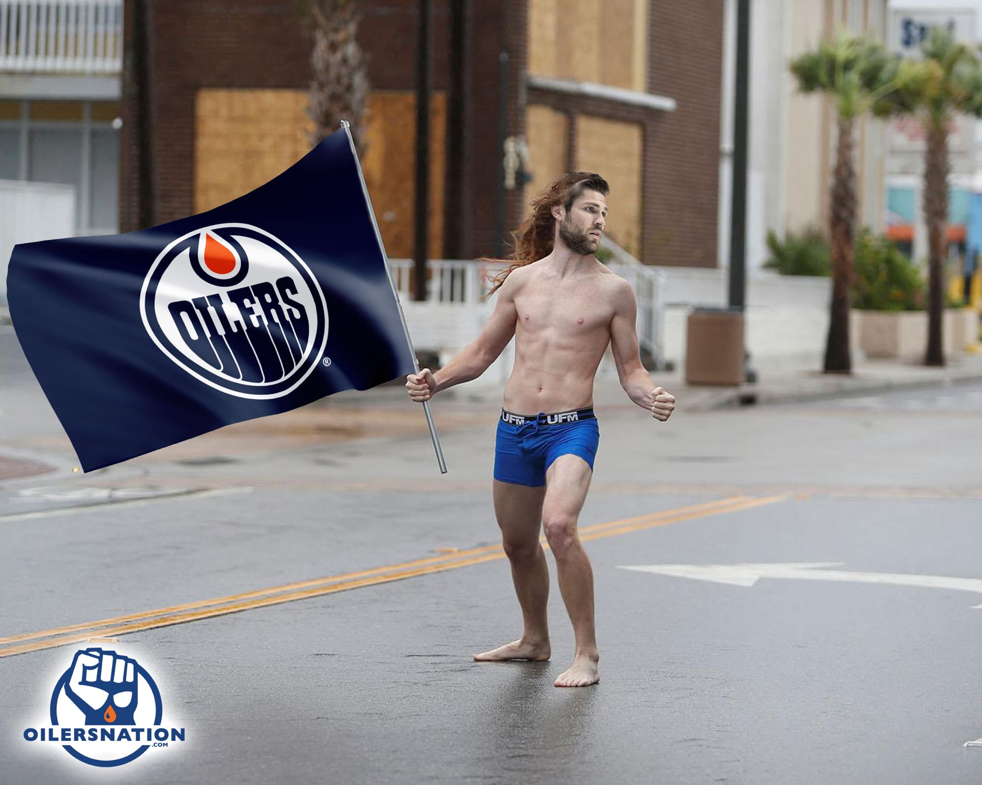 GDB Photoshop Leon Draisaitl Edmonton Oilers Carolina Hurricanes