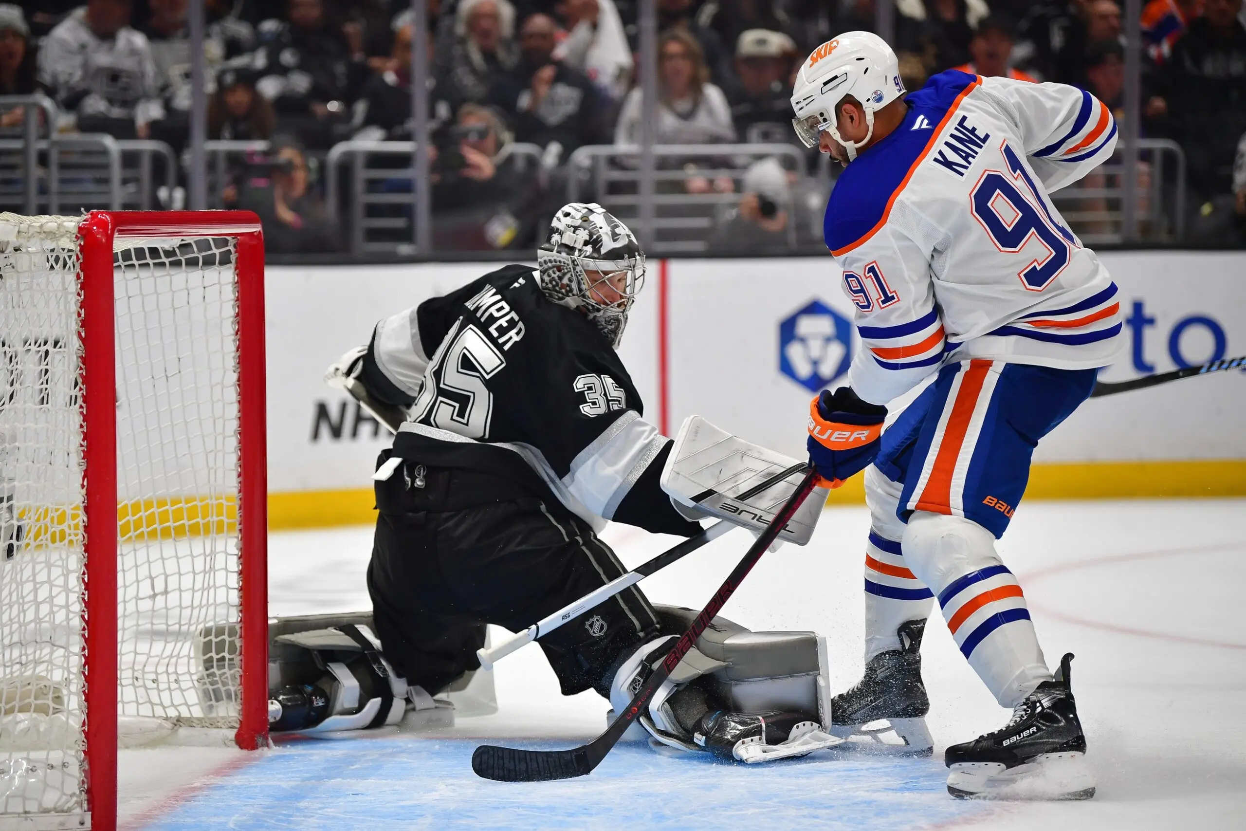 Edmonton Oilers Evander Kane L.A. Kings Darcy Kuemper
