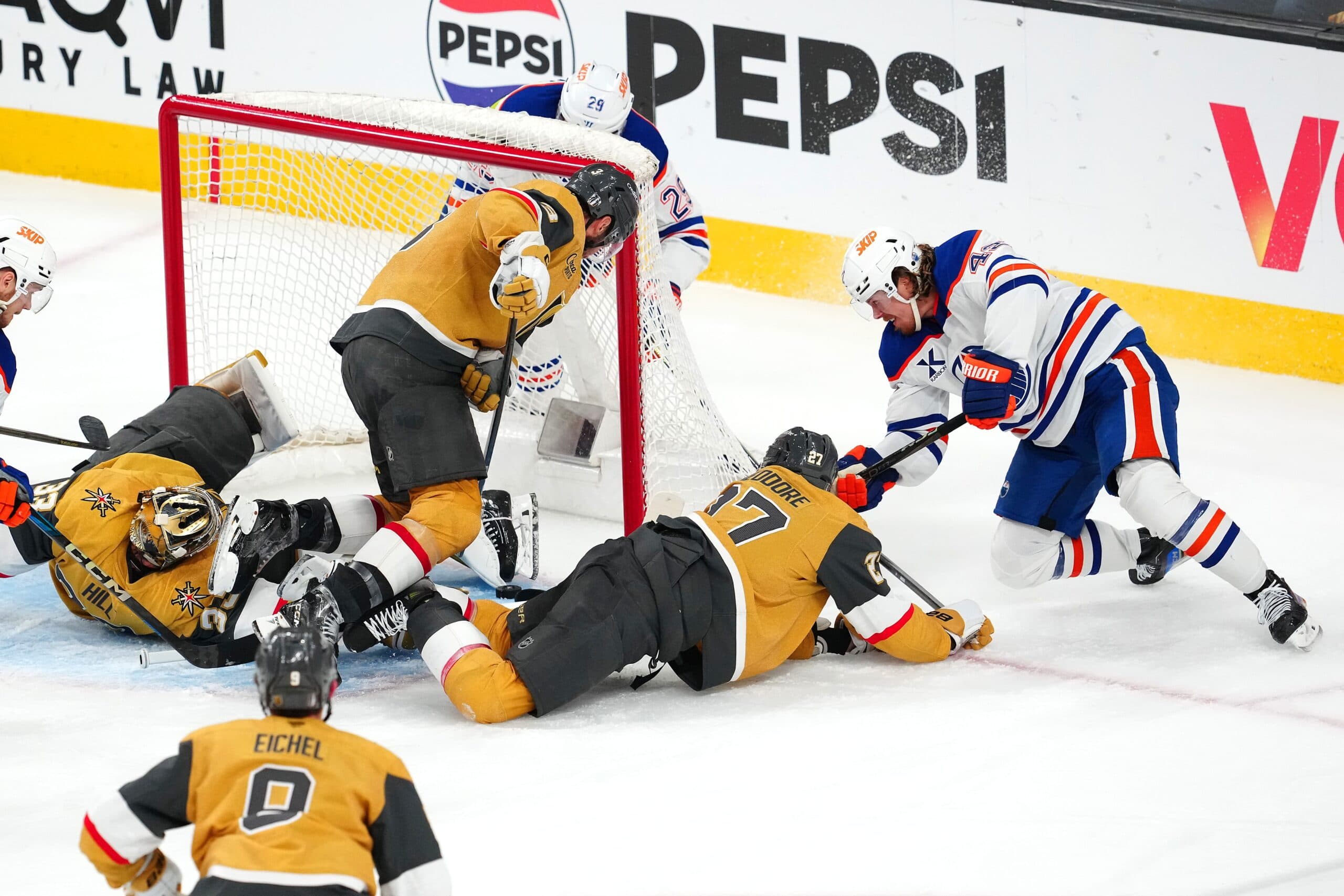 Edmonton Oilers Kasperi Kapanen scores series winner Vegas Golden Knights