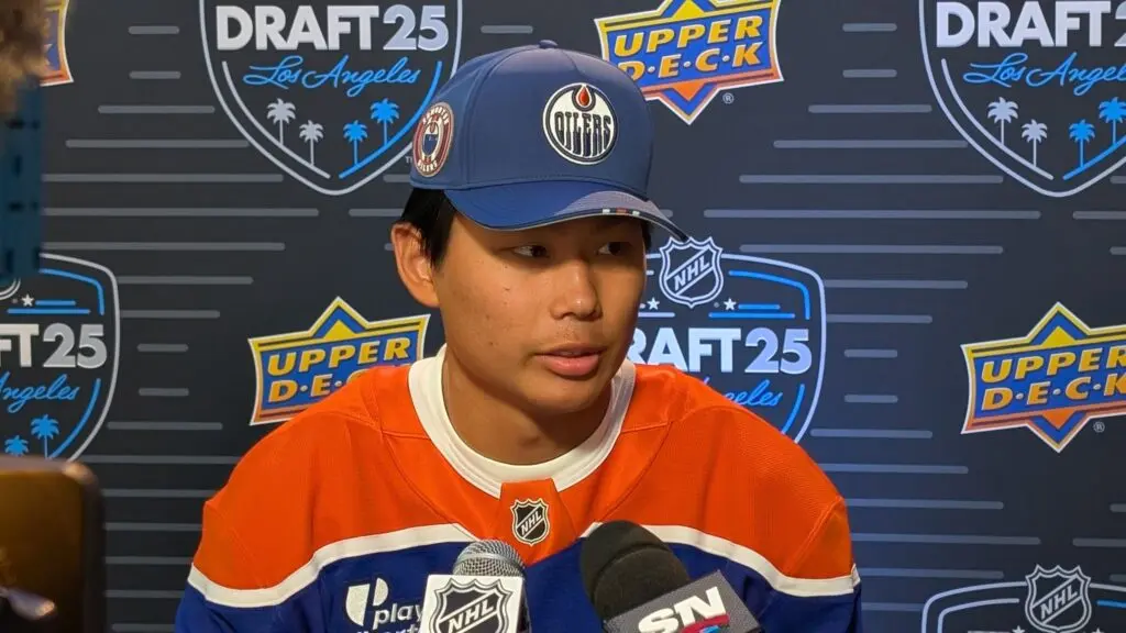 Edmonton Oilers prospect Aidan Park