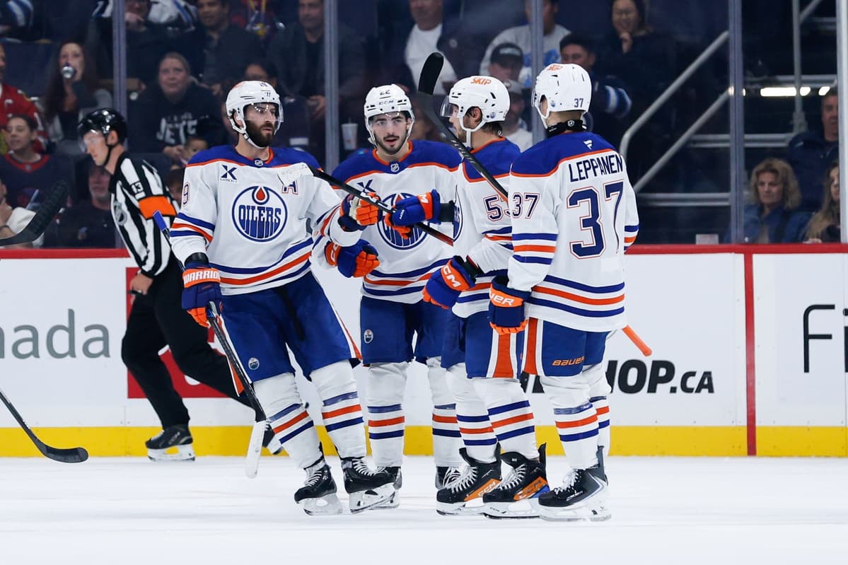Edmonton Oilers Isaac Howard scores pre-season Winnipeg Jets