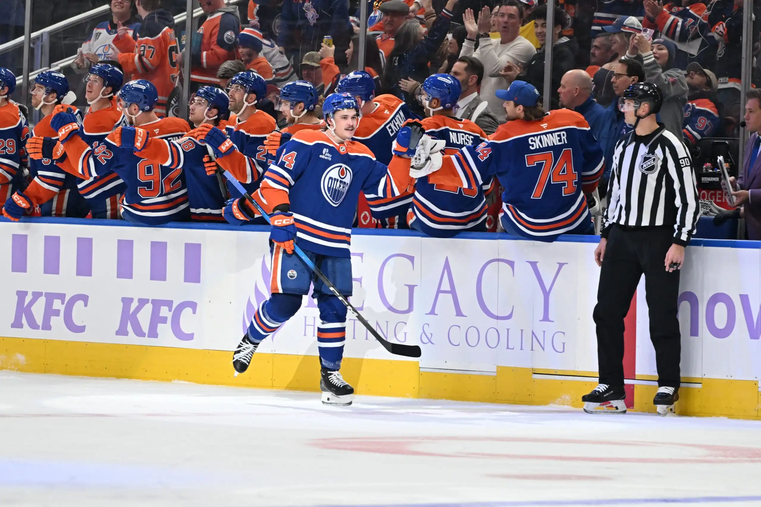 Edmonton Oilers Connor Clattenburg