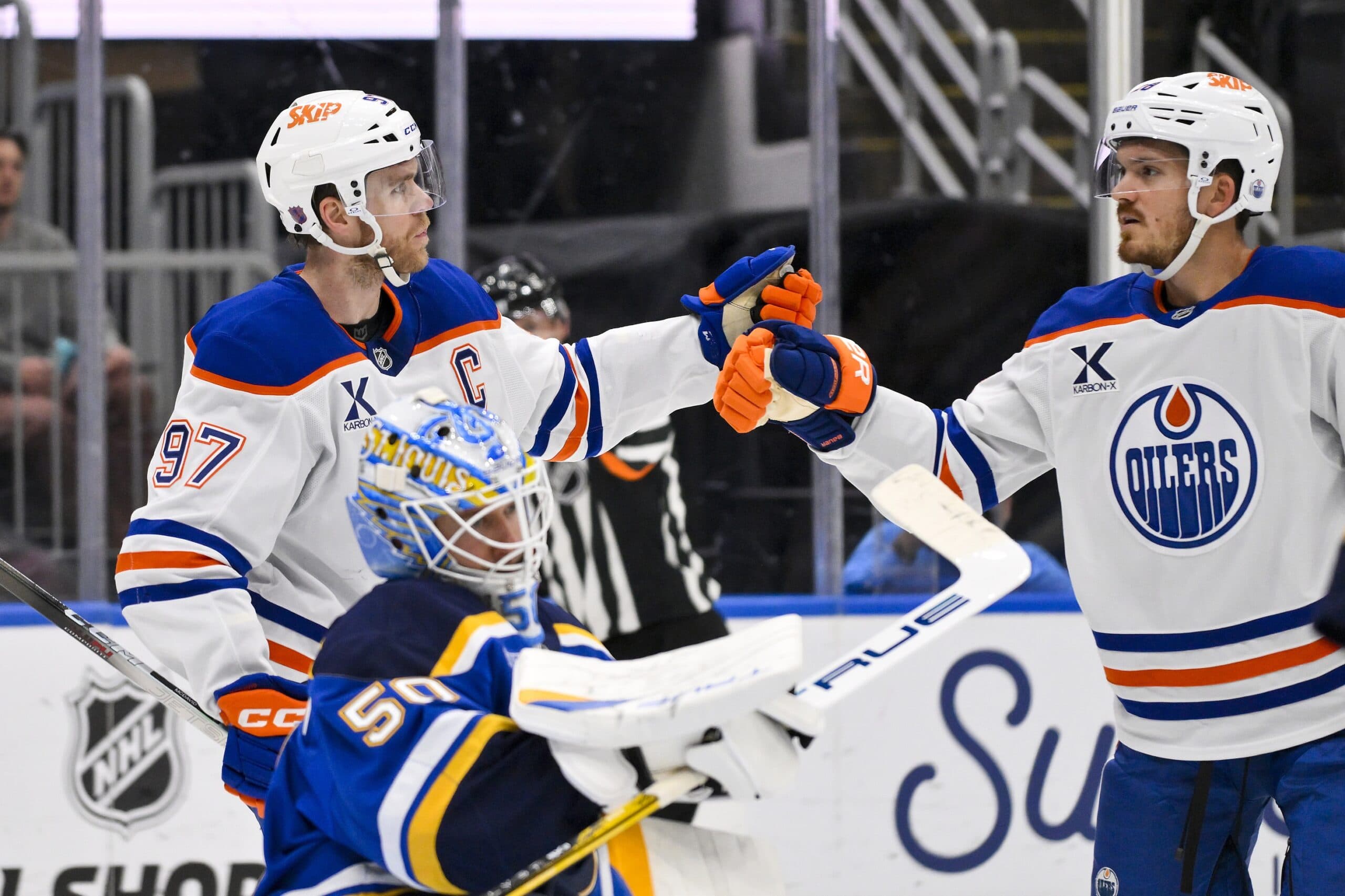 Edmonton Oilers Connor McDavid Jack Roslovic