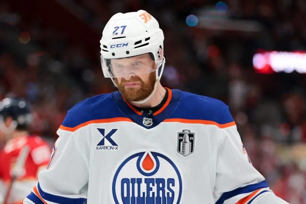 Edmonton Oilers defenceman Brett Kulak