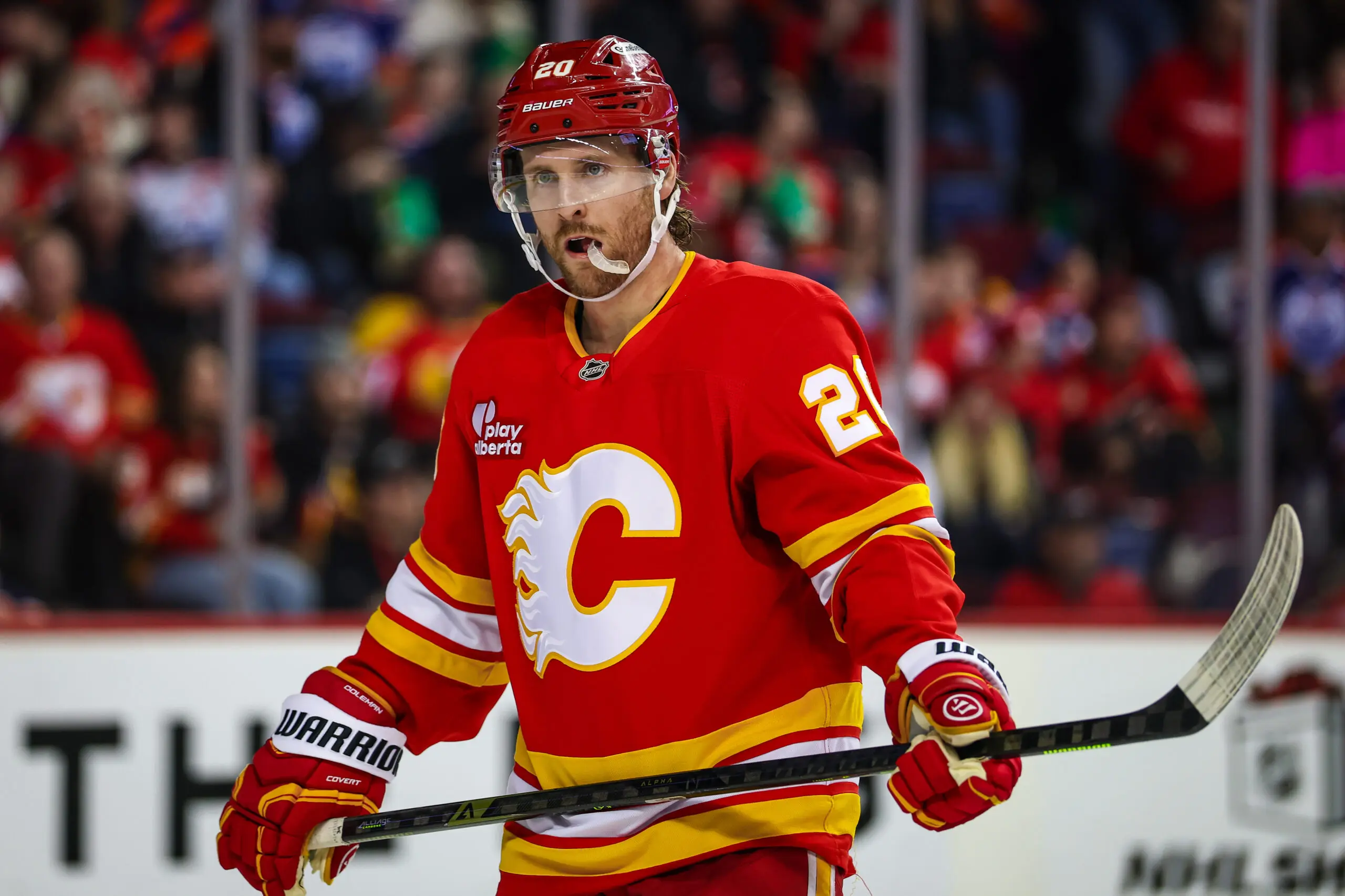 Edmonton Oilers Calgary Flames Blake Coleman