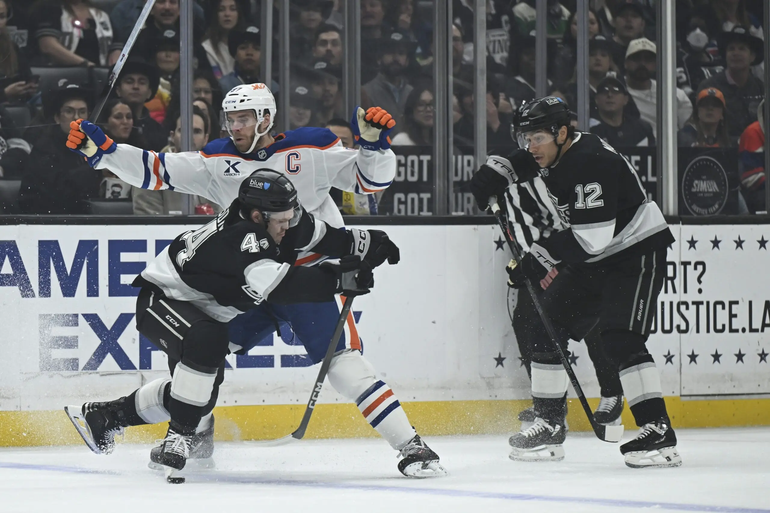 Edmonton Oilers Connor McDavid Los Angeles Kings