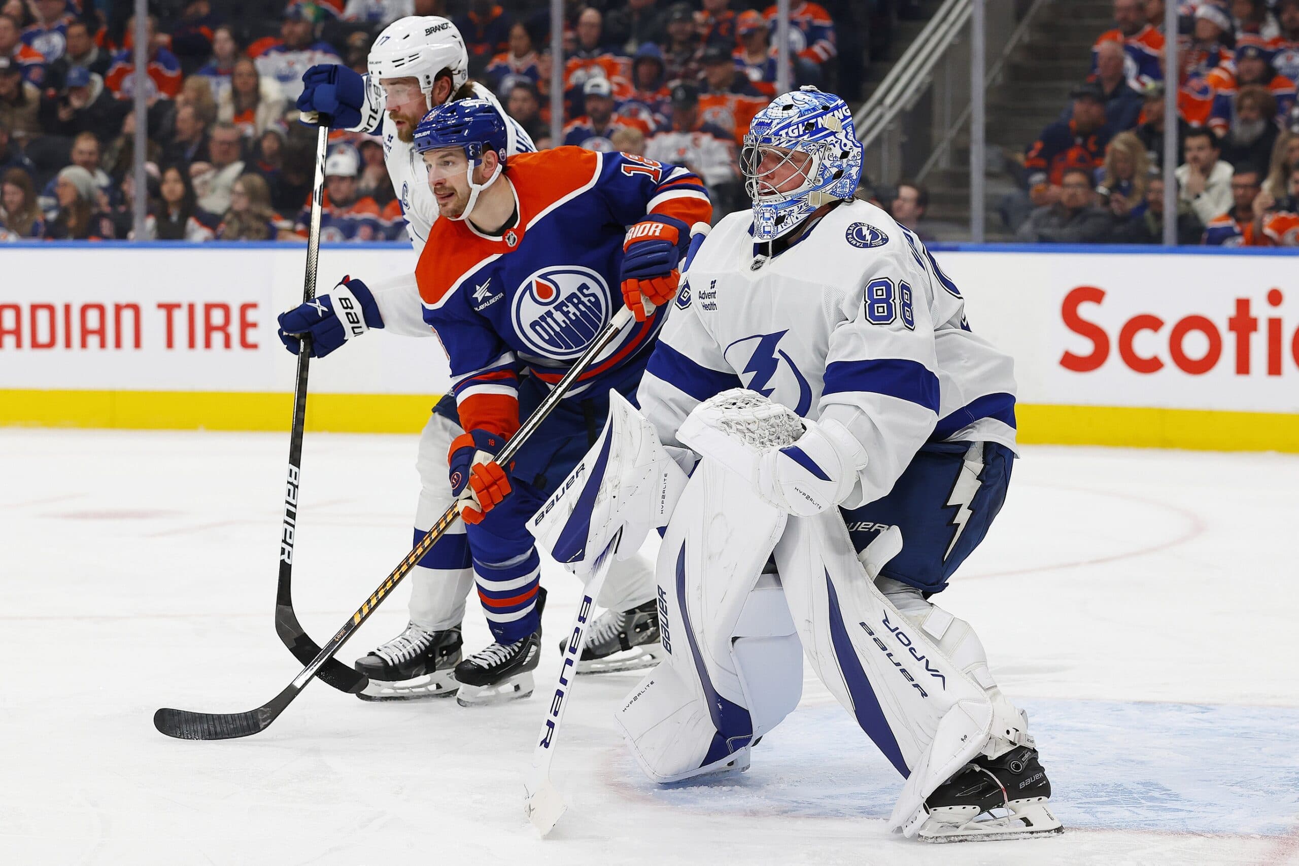 Edmonton Oilers Zach Hyman Tampa Bay Lightning