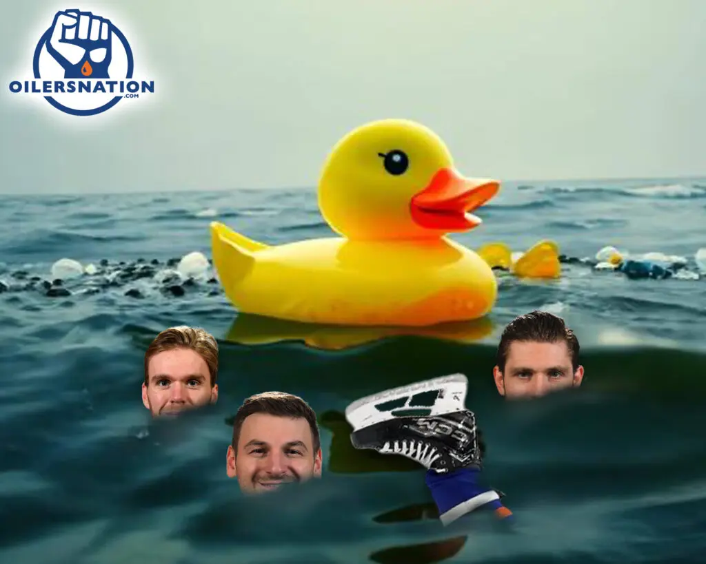 GDB Edmonton Oilers vs Anaheim Ducks McDavid Hyman Draisaitl