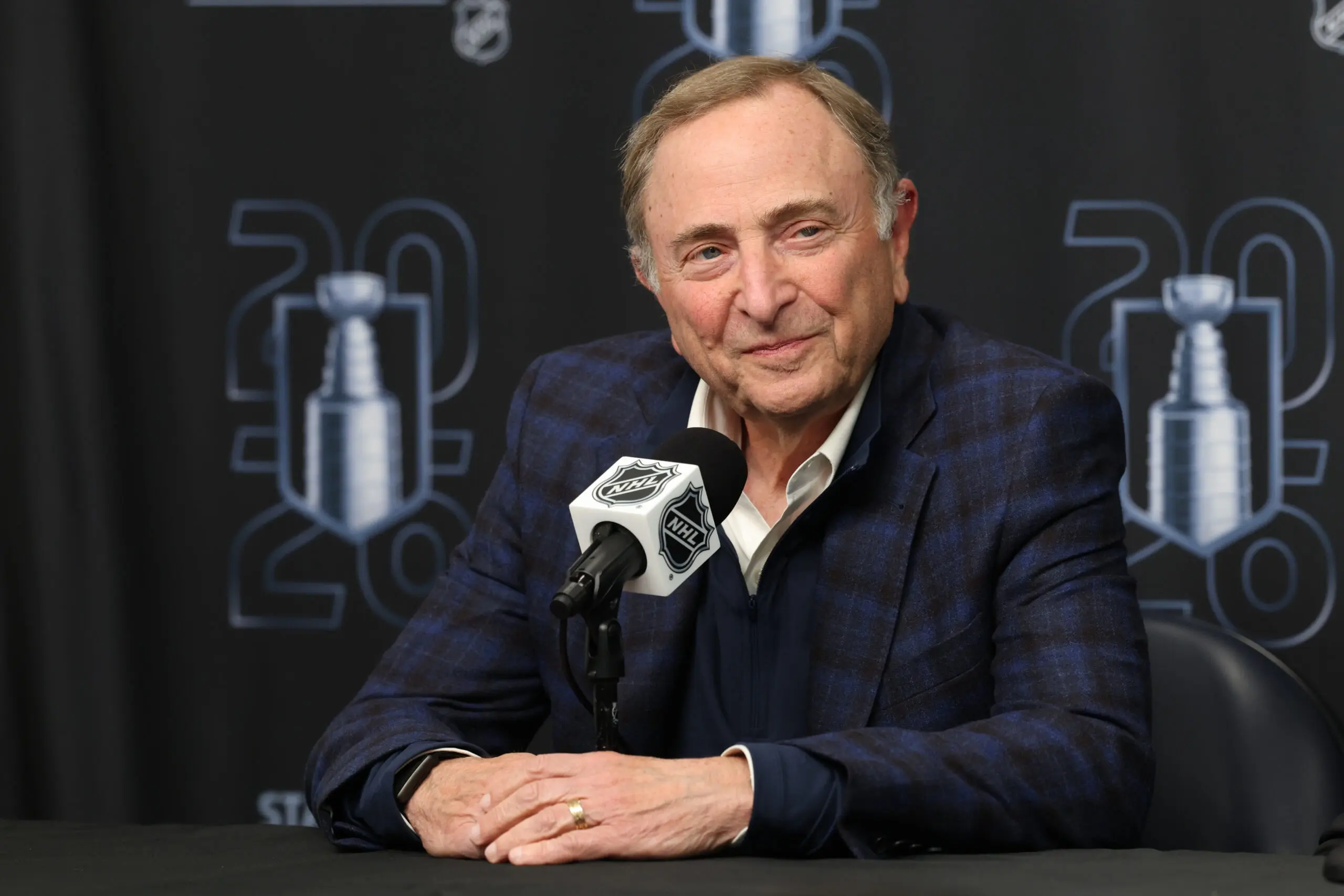 NHL commissioner Gary Bettman