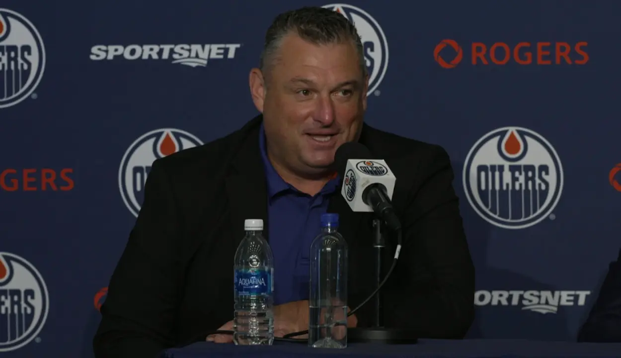Edmonton Oilers D.J. Smith