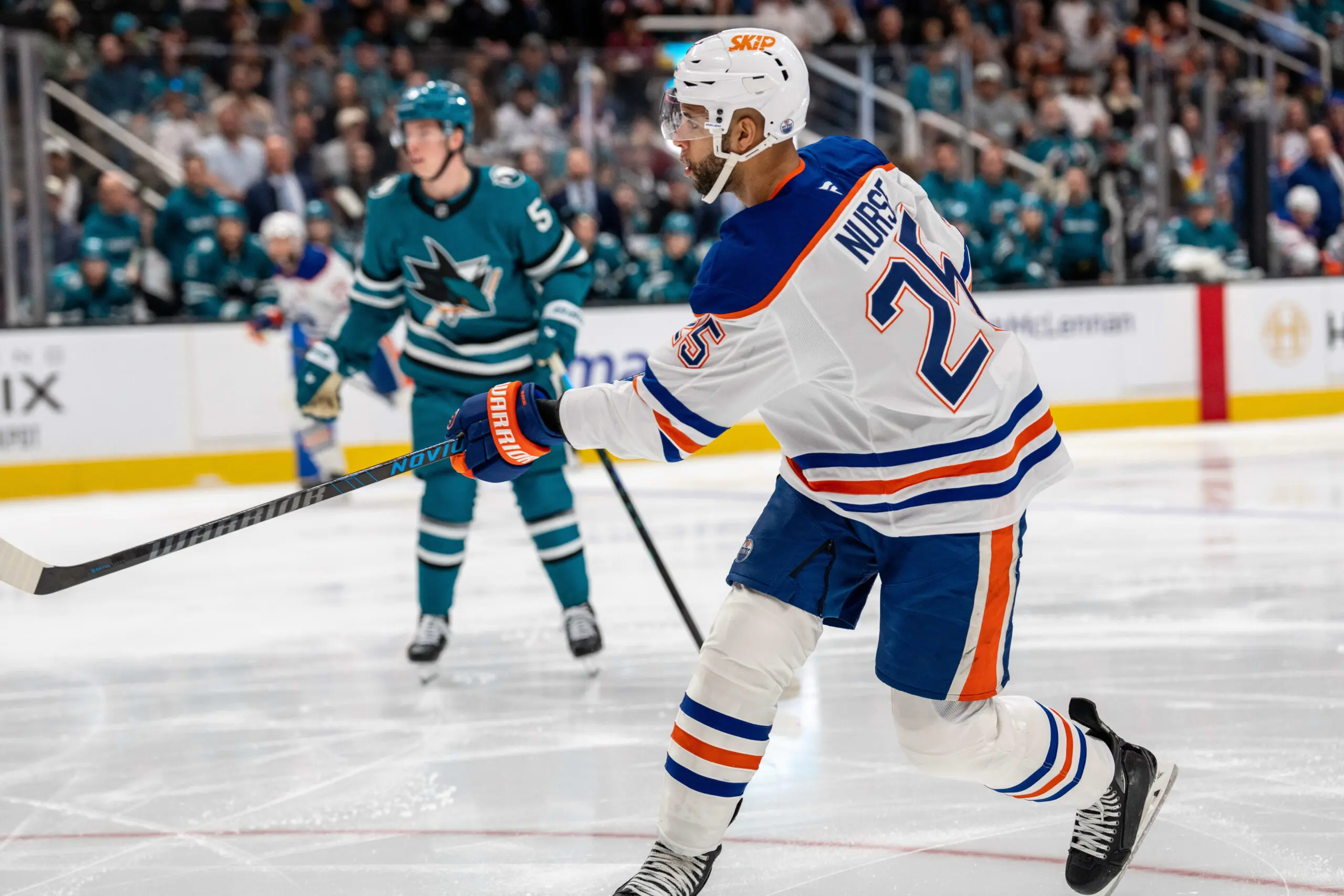 Edmonton Oilers San Jose Sharks Darnell Nurse